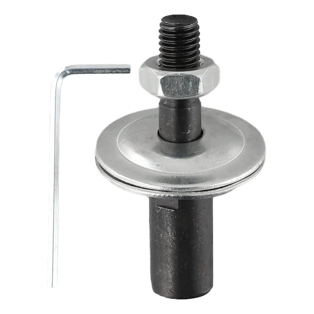 Steel Spindle Adapter Left & Right – Bench Grinder Replacement Grinder Spindle Adapter Qme