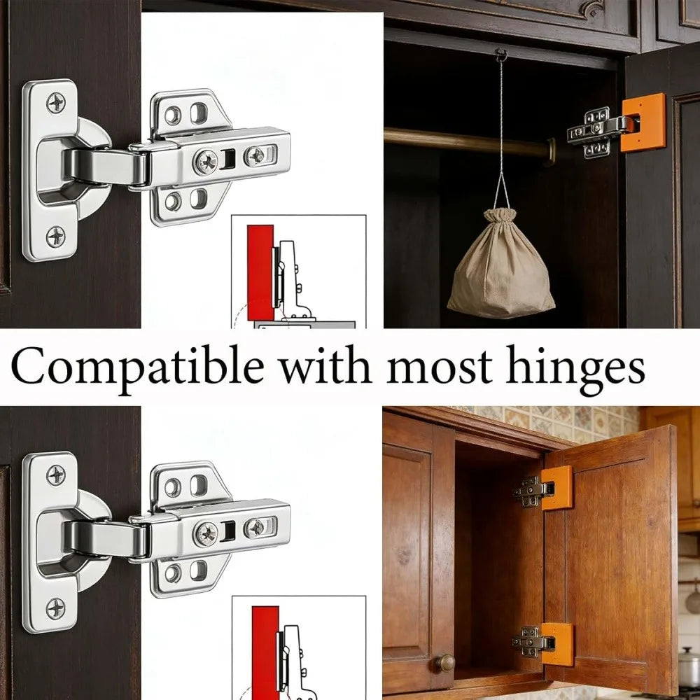Magnetic Hinge Locator – Cabinet Door Seam Fixing Tool Hinge Installation Tool Qme