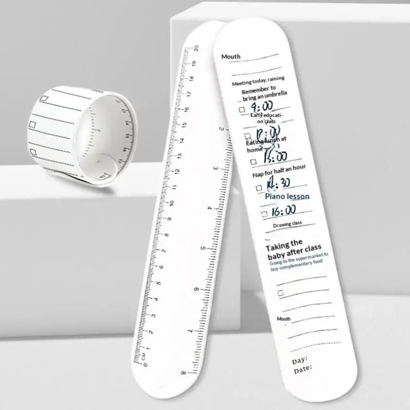 Erasable Silicone Wristband To-Do List | Waterproof & Reusable Wristband Notepad Qme