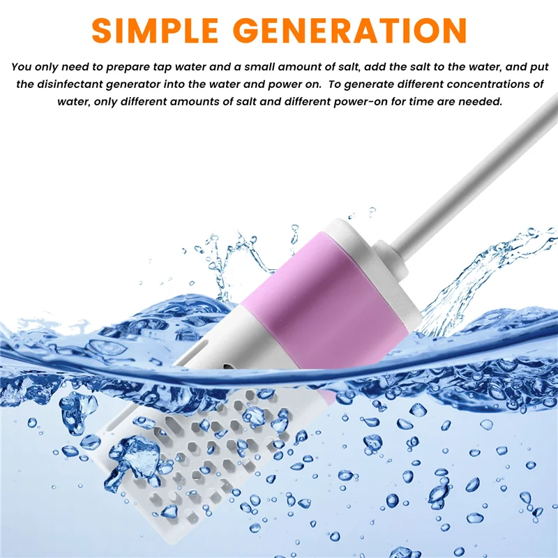 MiLESEEY B15C Hypochlorous Acid & Sodium Hypochlorite Generator Sanitizer Generator Qst