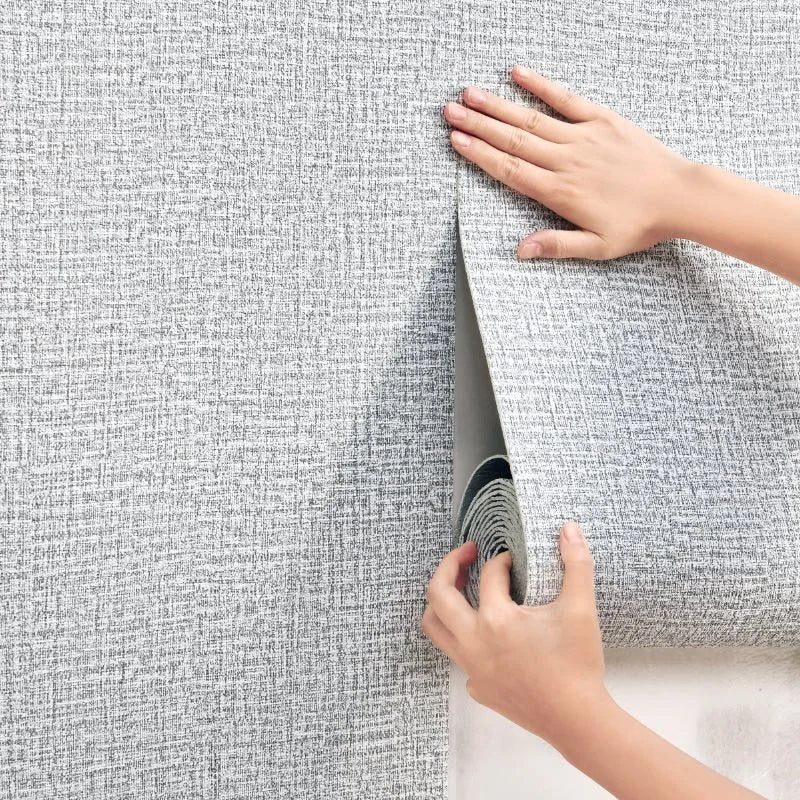 3D Foam Linen Self-Adhesive Wall Panels – Peel & Stick PVC Peel & Stick Wall Panel Qme