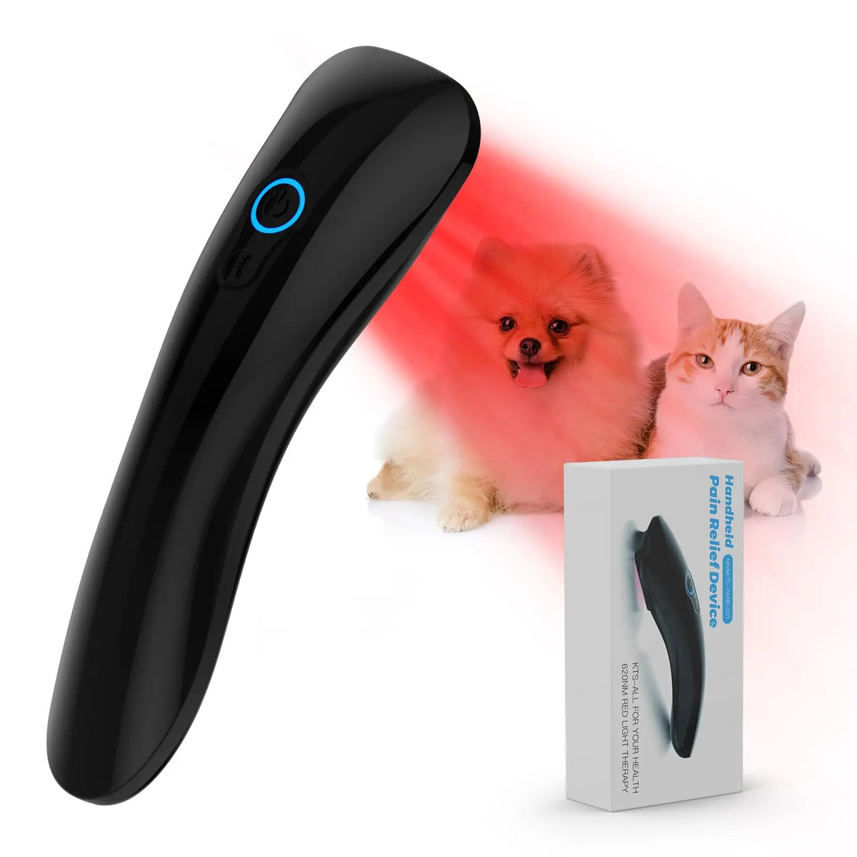Pet Red Light Therapy Device – Dog & Cat Muscle & Wound Care Pet Light Therapy Device Qst