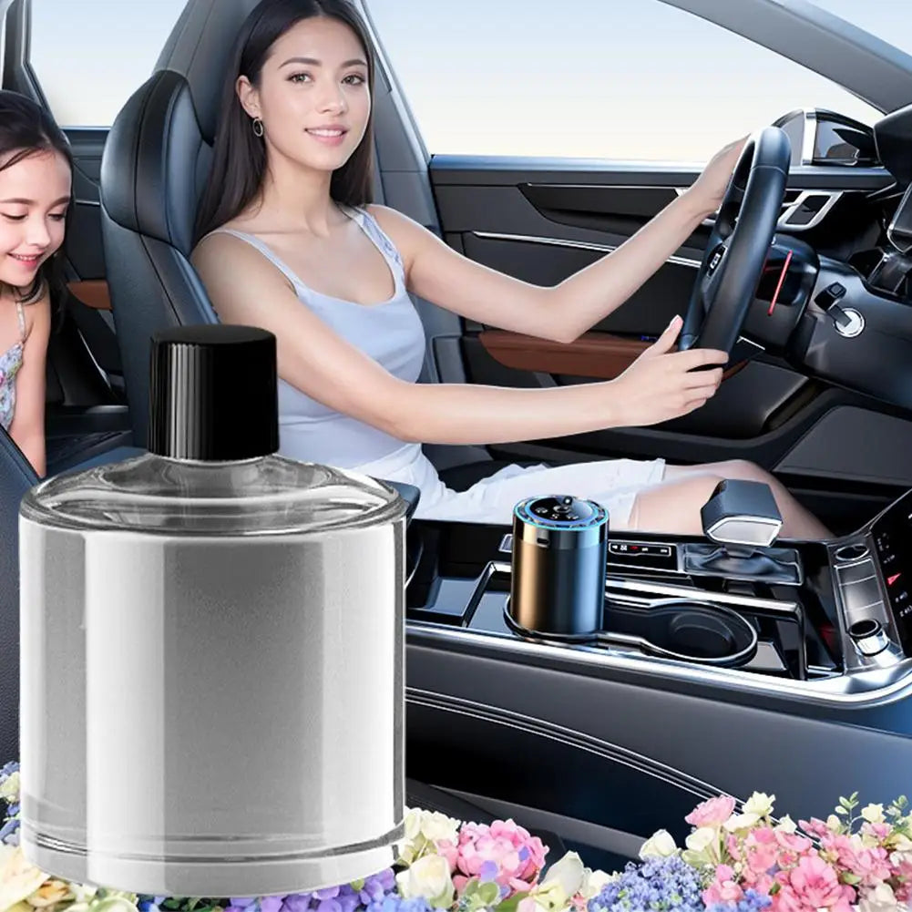 Smart Car Air Freshener & Starry Ceiling Light | 6 Scents Car Air Freshener Qme