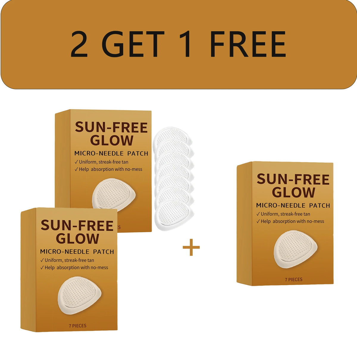 Sun-Free Natural Bronzing Body Patches – Self-Tanning Glow Self-Tanning Patches Qst 2 GET 1 FREE