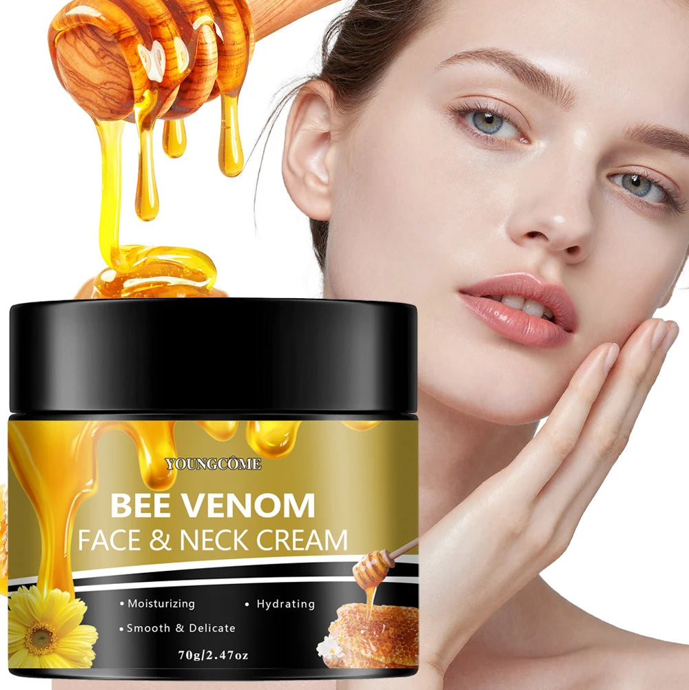 YOUNGCOME Bee Venom Face & Neck Moisturising Cream Face & Neck Cream Qst
