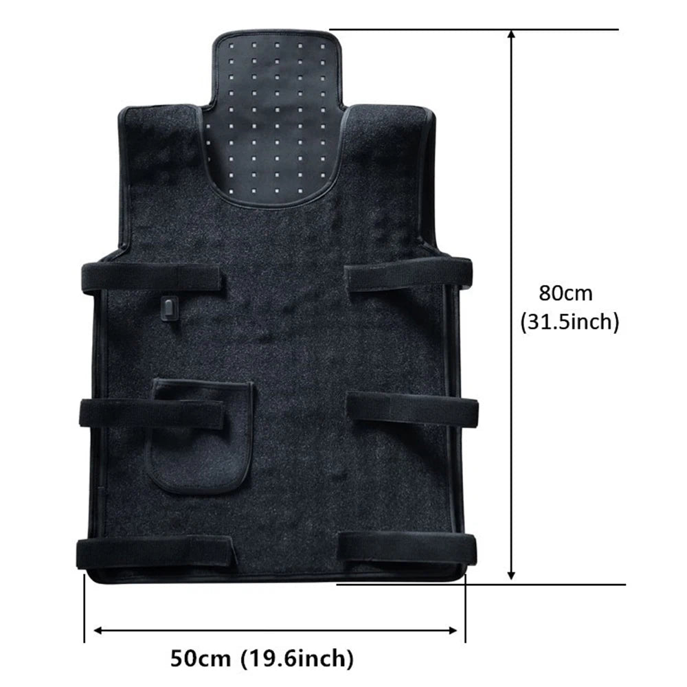 Red Light Therapy Vest 660nm 850nm – 750 LED Wearable Wrap Light Therapy Vest Qst