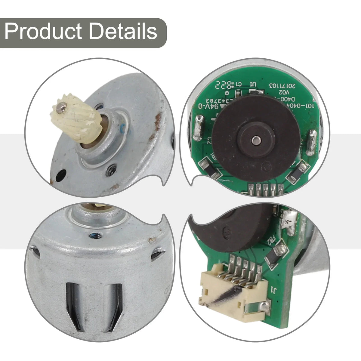 Robot Vacuum Wheel Motor – R500 30C 35C 11s Max G10 Conga 1090 Vacuum Replacement Part Qme