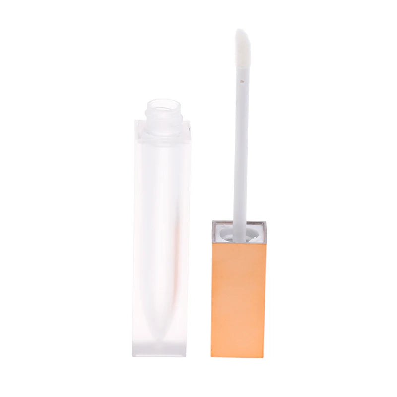 7ml Empty Lip Gloss Tubes – Refillable DIY Cosmetic Containers Lip Gloss Container Qst Gold