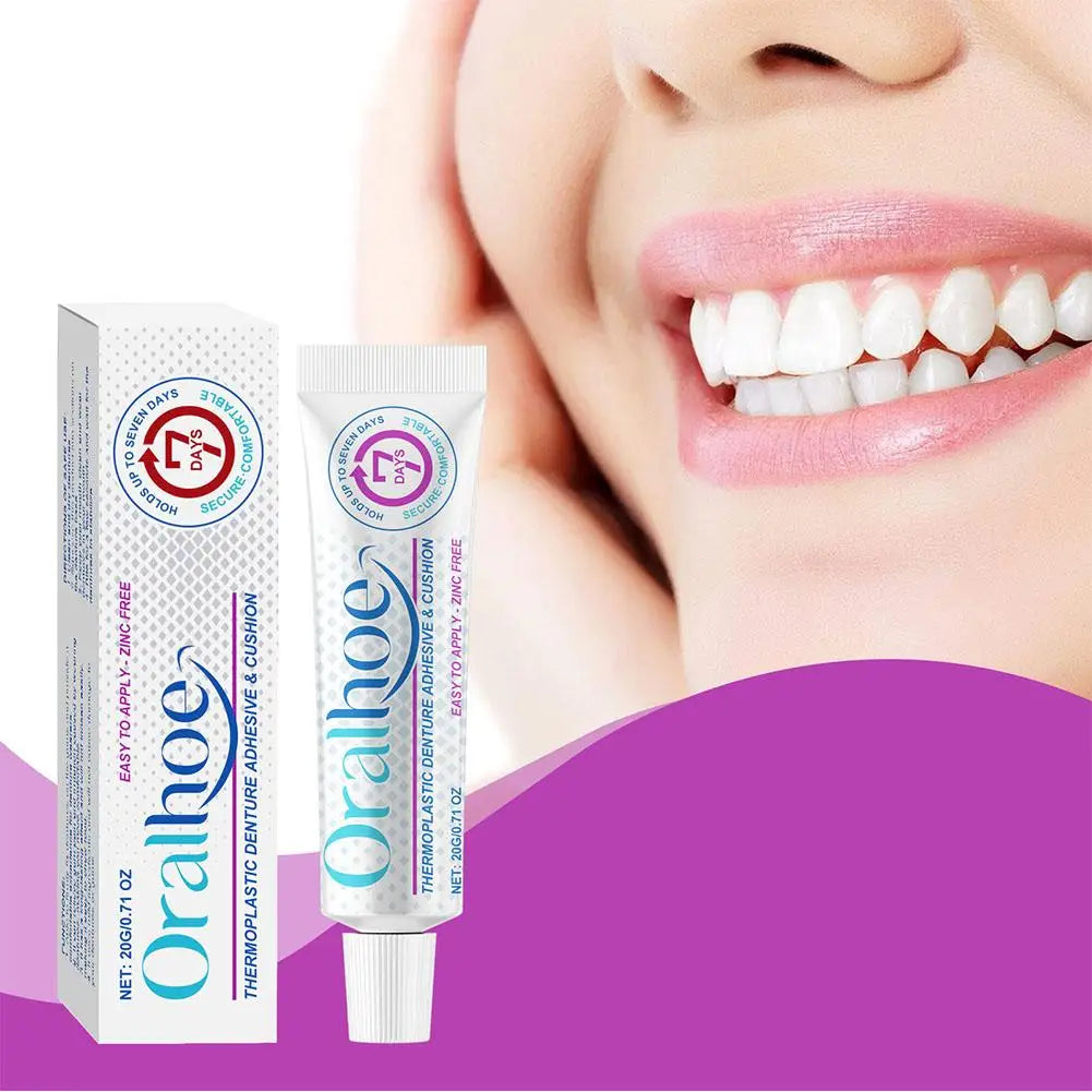 Thermoplastic Denture Fastening Adhesive – Secure Hold Denture Adhesive Qme