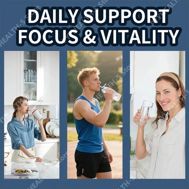 Vitamin B2, B3 & C Gummies – Energy & Cognitive Support Vitamin Gummies Qst