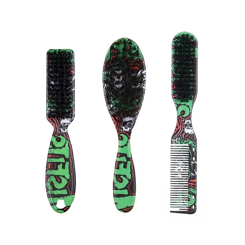 Double-Sided Barber Neck Duster Horsehair Brush – Professional Barber Neck Brush Qme