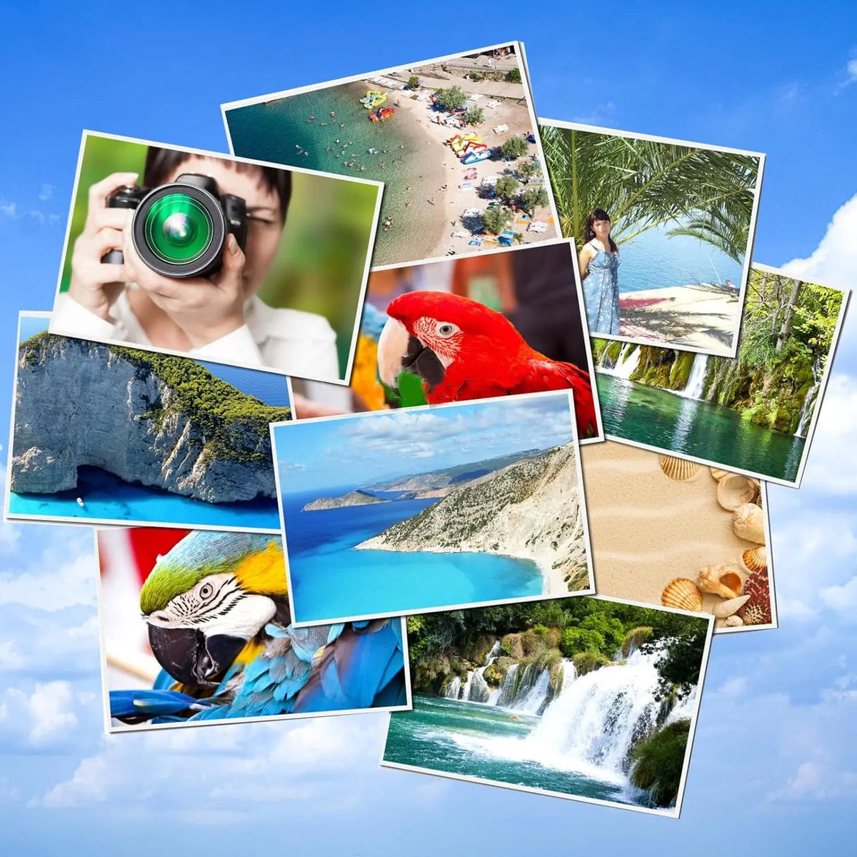 A3 Waterproof Glossy Inkjet Photo Paper | Embossed Bead Surface Inkjet Photo Paper Qme