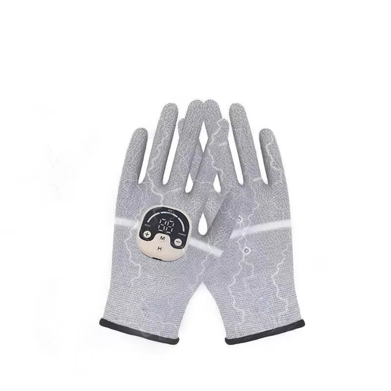 Microcurrent Facial Gloves – Silver Fiber Anti-Aging Skin Tool Microcurrent Skin Tool Qst