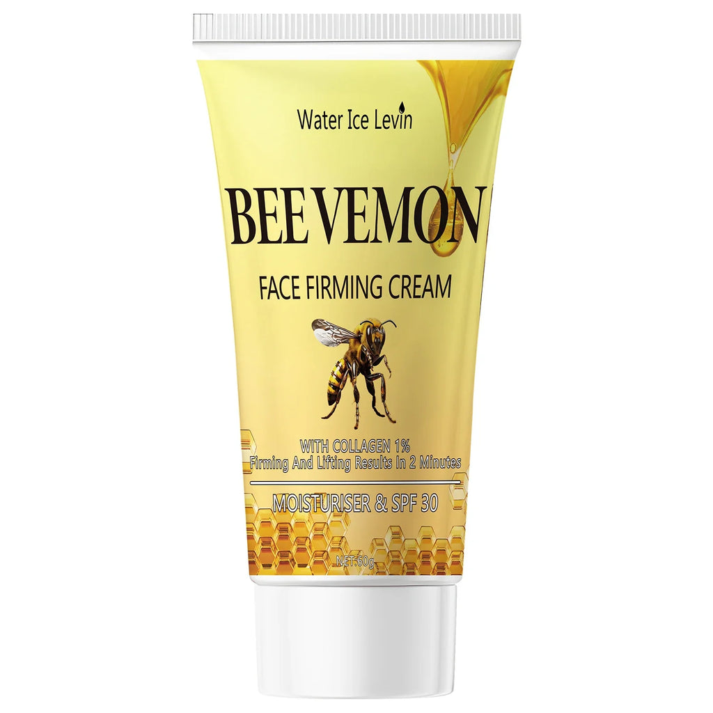 Bee Venom Firming Cream | Collagen Lifting & SPF 30 Face Firming Cream Qme WHITE 60g