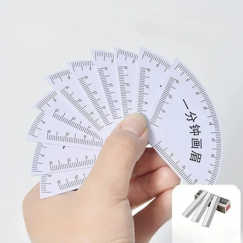 Eyebrow Shaping Stencil Kit with 10 Razor Blades | Instant Brow Eyebrow Shaping Kit Qme