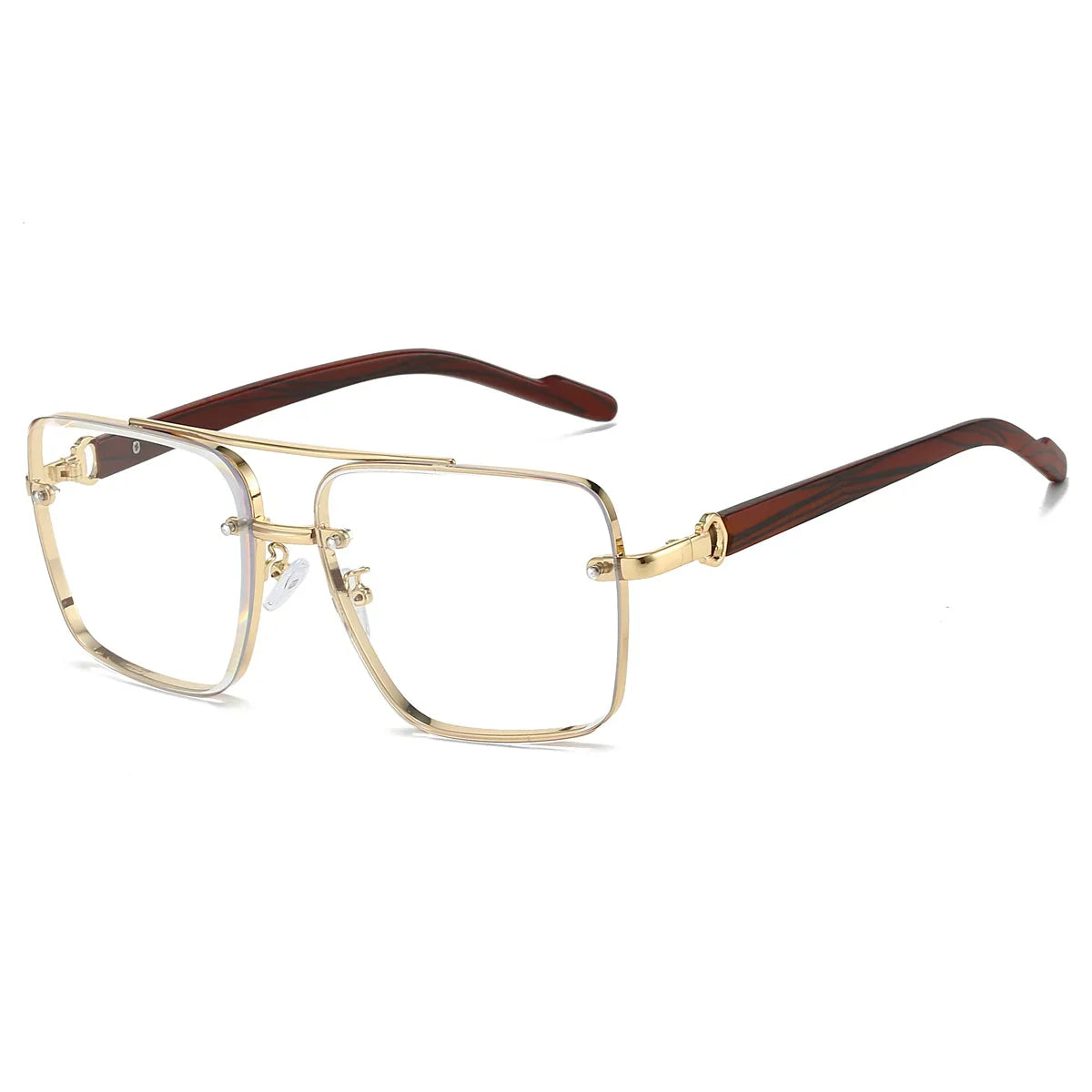 Retro Square Metal Sunglasses – Women's Driving Shades | Qme Retro Sunglasses Qme trans lens