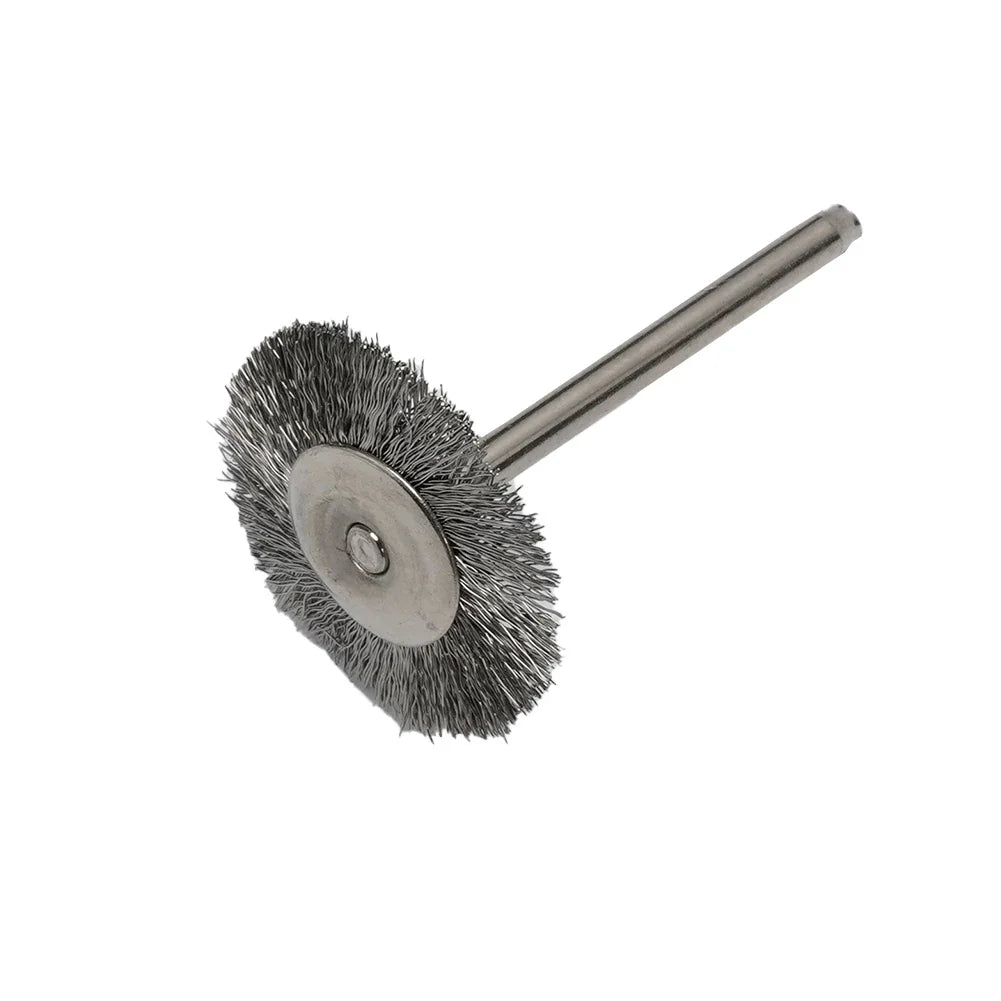 24pc Brass Wire Wheel Brush Set for Drill & Rotary Tools Rotary Tool Brush Set Qme