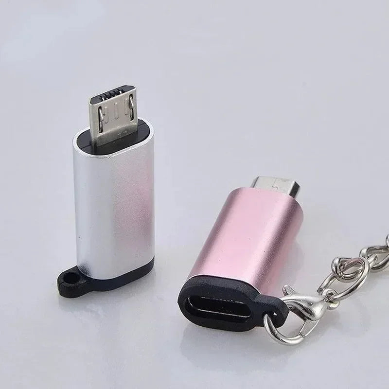 OTG USB-C to Micro USB & USB 3.0 Adapter Cable – 6 Colors USB-C OTG Adapter Qme