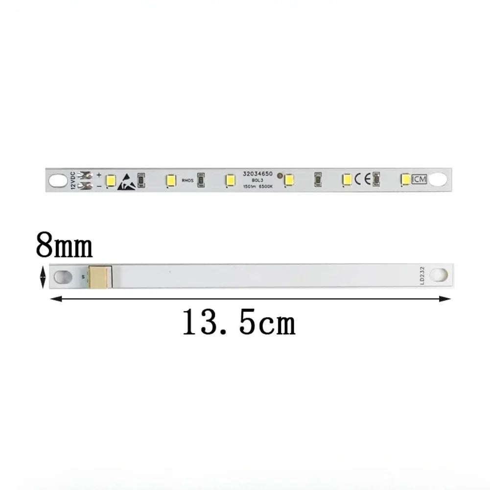 12V 6500K LED Light Strip Replacement for Refrigerators LED Replacement Strip Qme