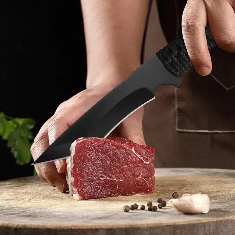 InLeung Stainless Steel Boning Knife – Sharp Kitchen Knife Boning Kitchen Knife Qst