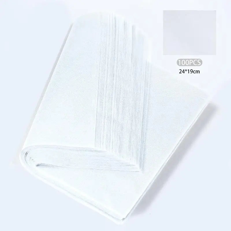 100-Sheet Nail Dust Collector Filter Cotton Replacement Nail Vacuum Filter Qst White