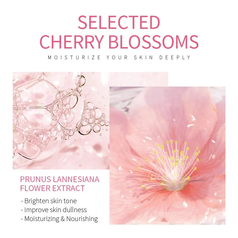 LAIKOU Sakura Cherry Blossom Facial Cleanser – 50g Facial Cleanser Qst