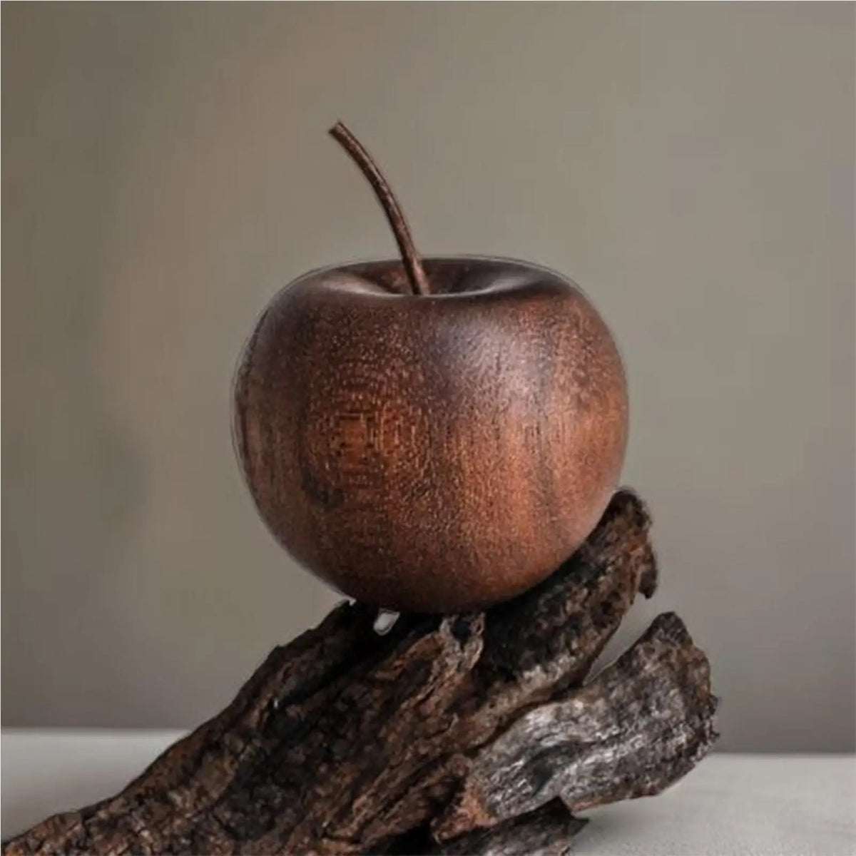 Wooden Apple Oil Diffuser – No Heat Car & Home Aromatherapy Essential Oil Diffuser Qme