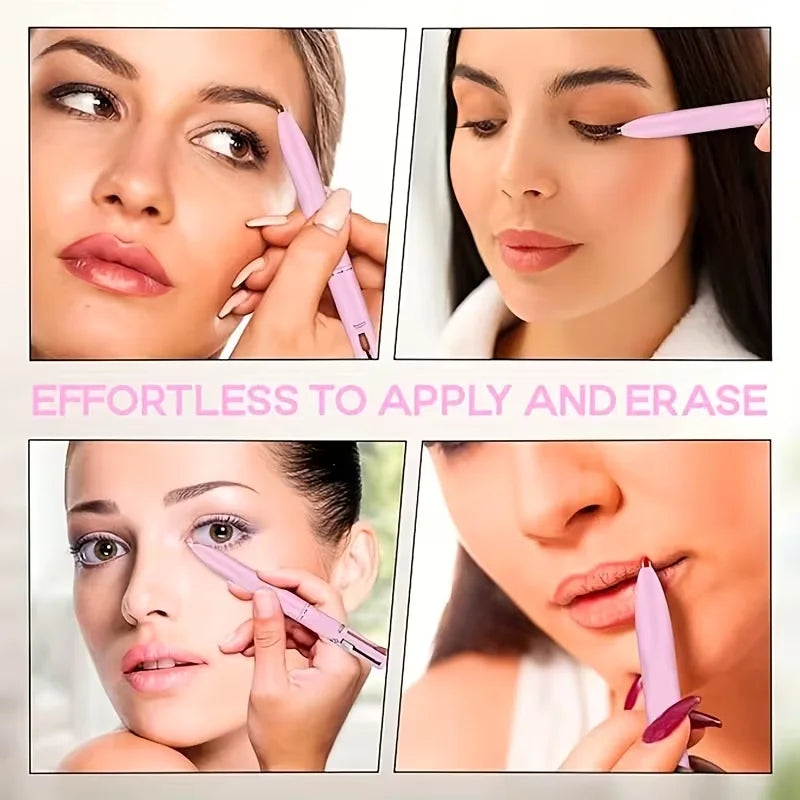 4-in-1 Makeup Pen – Lip Liner, Eyeliner & Highlighter | Qme Multifunctional Makeup Pen Qme