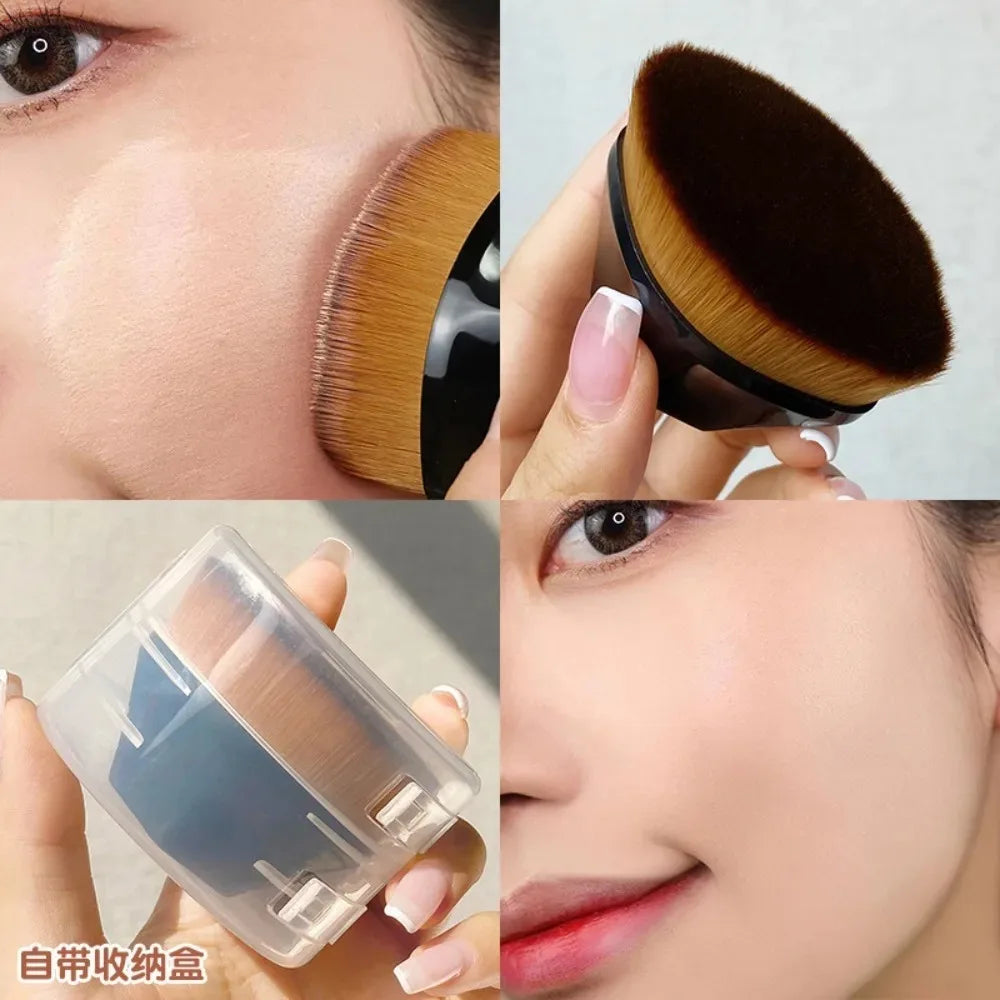 Magic Density Fiber Makeup Brush – Soft Portable Foundation Tool Foundation Makeup Brush Qme