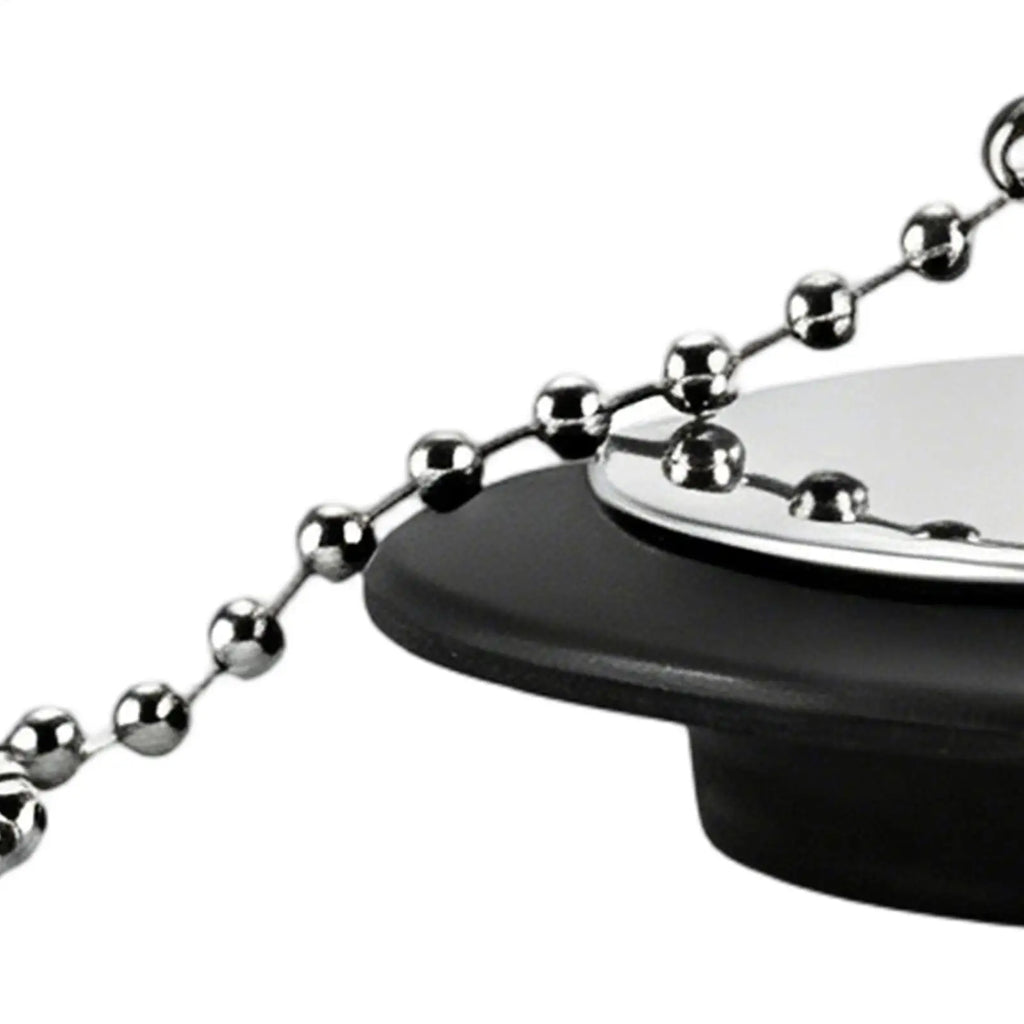 Heavy-Duty Sink Stopper with Chain – Kitchen & Bathroom Sink Drain Stopper Qme