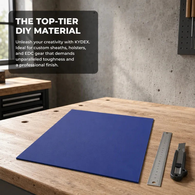 Violet Kydex Thermoplastic Sheet – Knife Sheath & Holster DIY Thermoplastic Sheet Qst