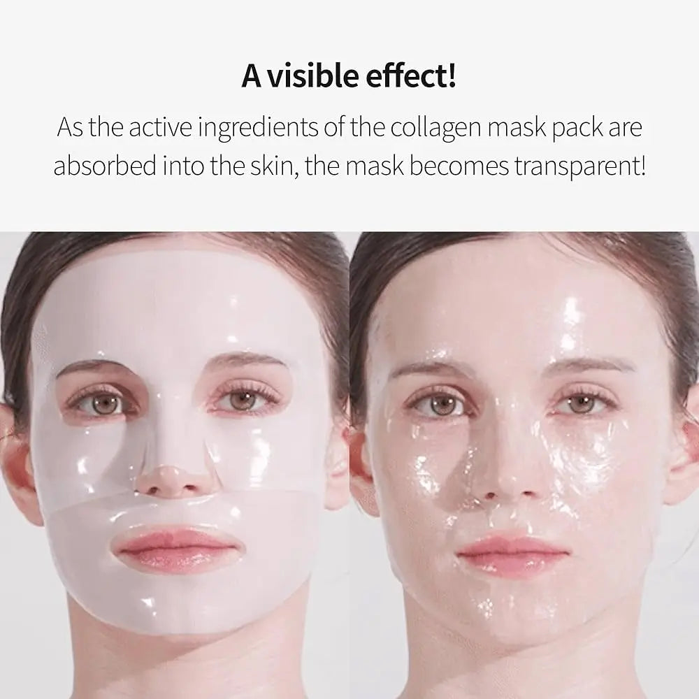 Deep Collagen Facial Mask – Firm, Hydrate & Smooth Fine Lines Collagen Sheet Mask Qme