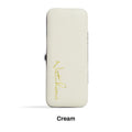 NATUHANA Eyelash Tweezer Case – PU Leather Protection Box Tweezer Storage Case Qme Cream