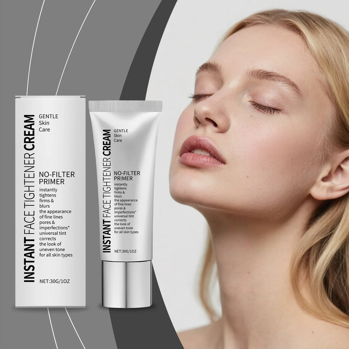 Hydrating Makeup Primer – Pore-Blurring Moisturizing Face Cream Makeup Primer Cream Qst