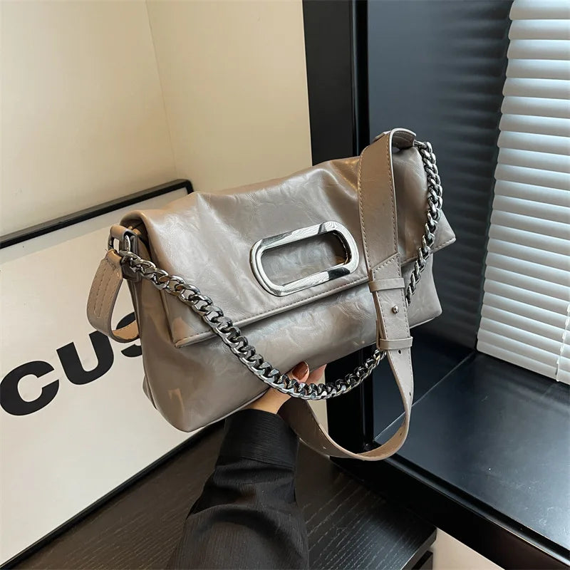 Women's Large Capacity Vintage Chic Commuter Tote Shoulder Bag Tote Shoulder Bag Qme