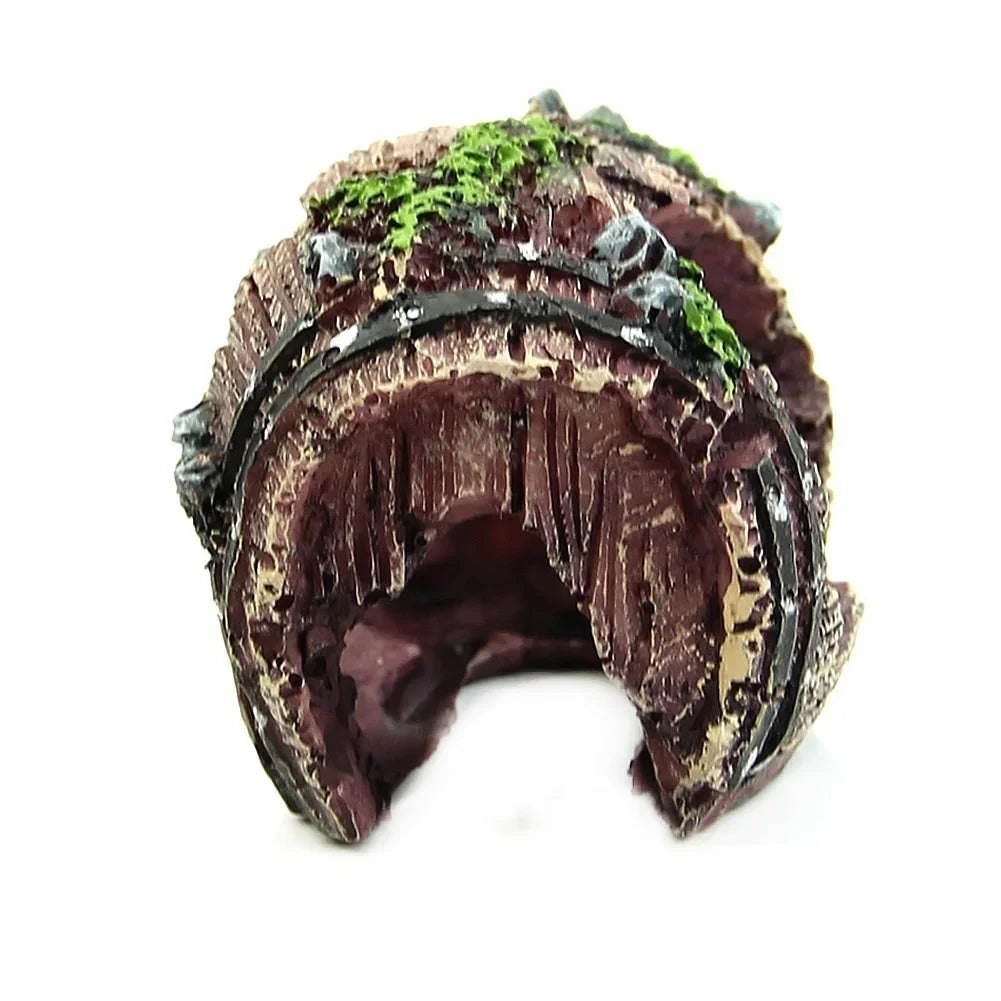 Reptile Hiding Cave & Aquarium Landscape Decoration Reptile Hiding Cave Qme