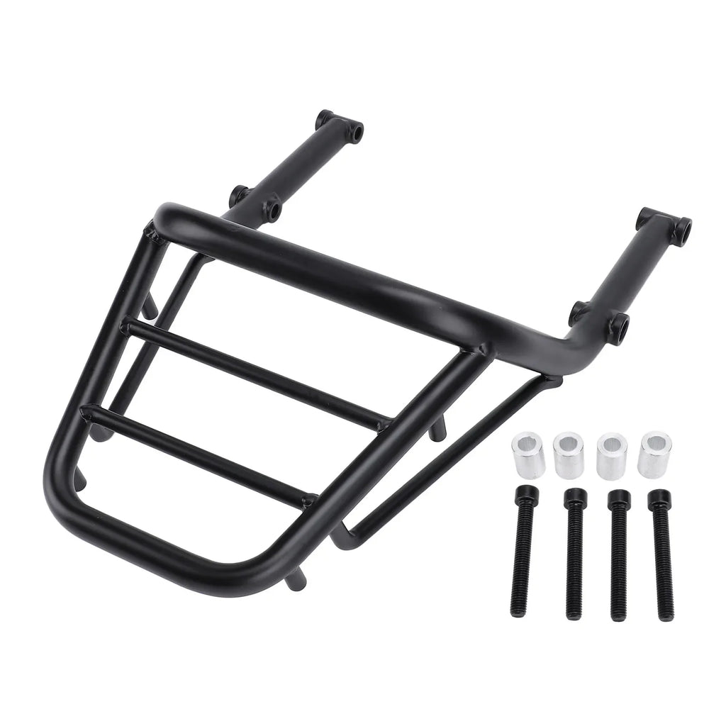 Honda Grom 125 MSX 125 Rear Luggage Rack Cargo Carrier Motorcycle Luggage Rack Qme Black