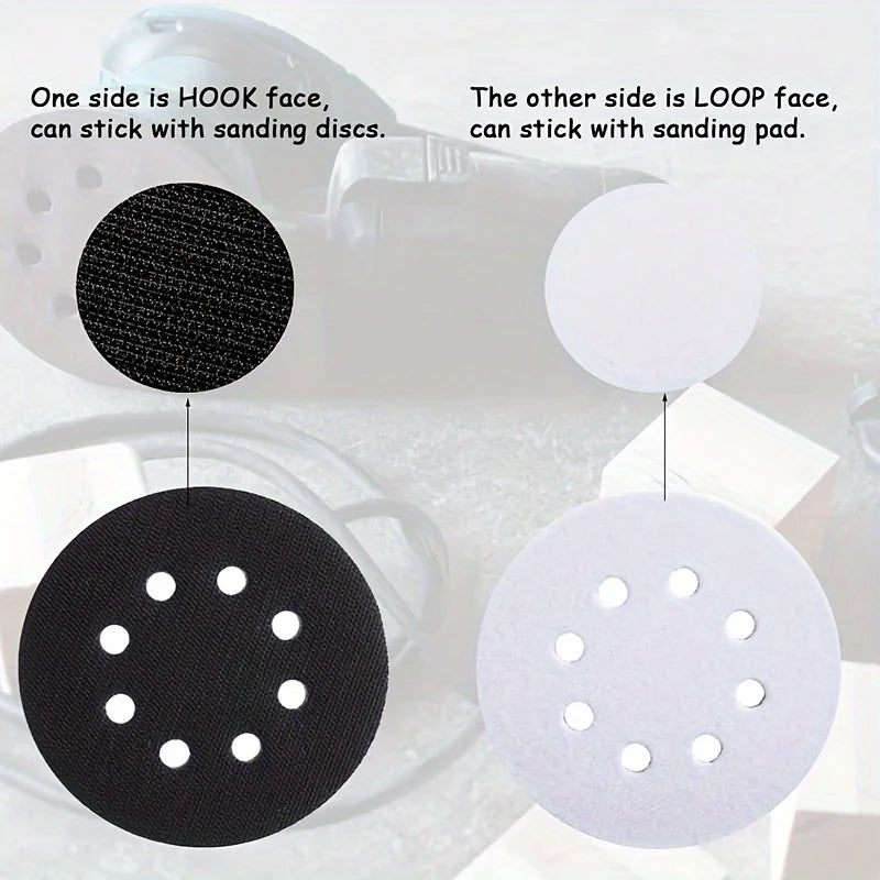 Hook & Loop Sponge Interface Pads for Track Sander | 1, 2 & 5-Pack Sander Interface Pads Qme