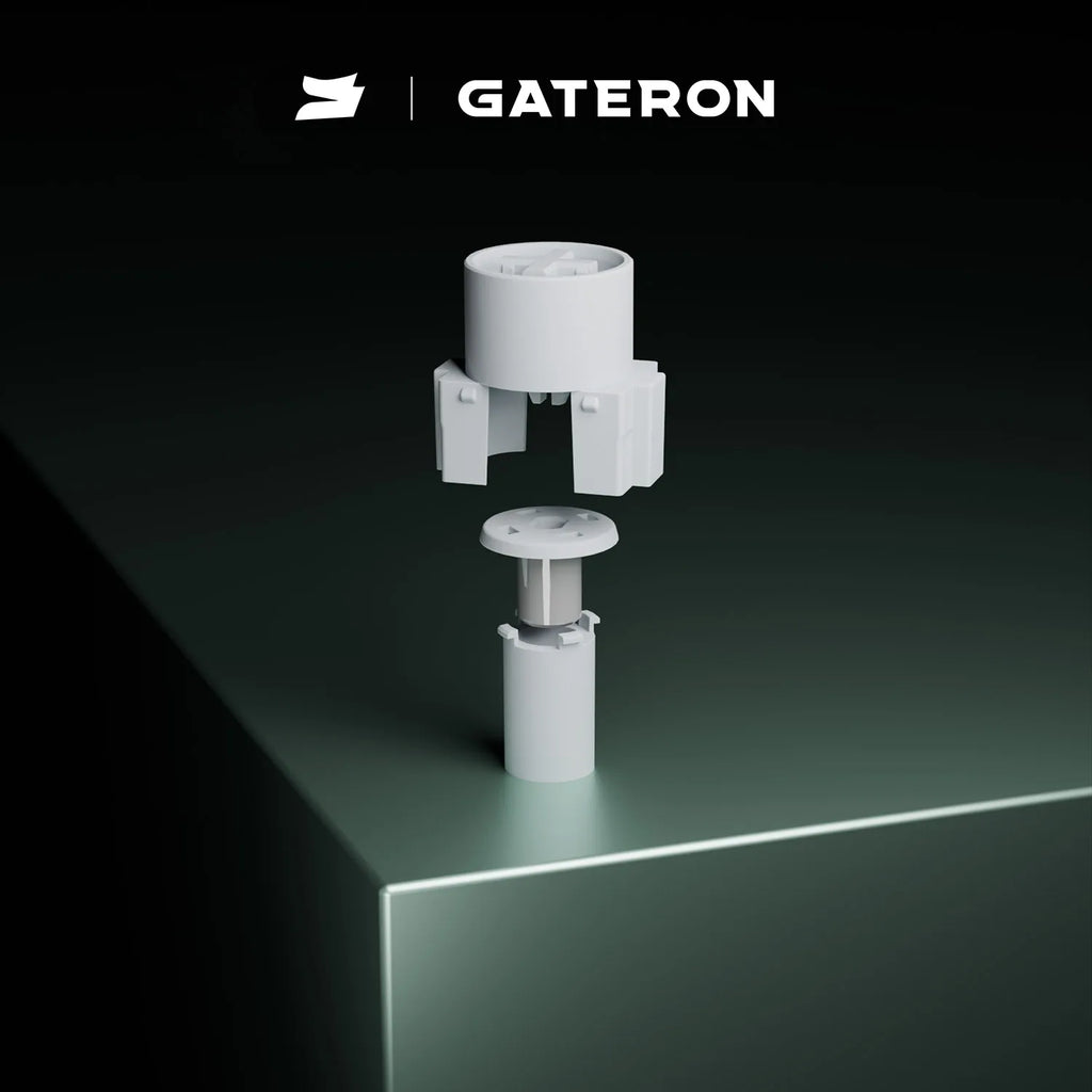 GATERON Magnetic Jade Ultra Linear Switch – Hall Sensor, Adjustable Keyboard Switch Qme