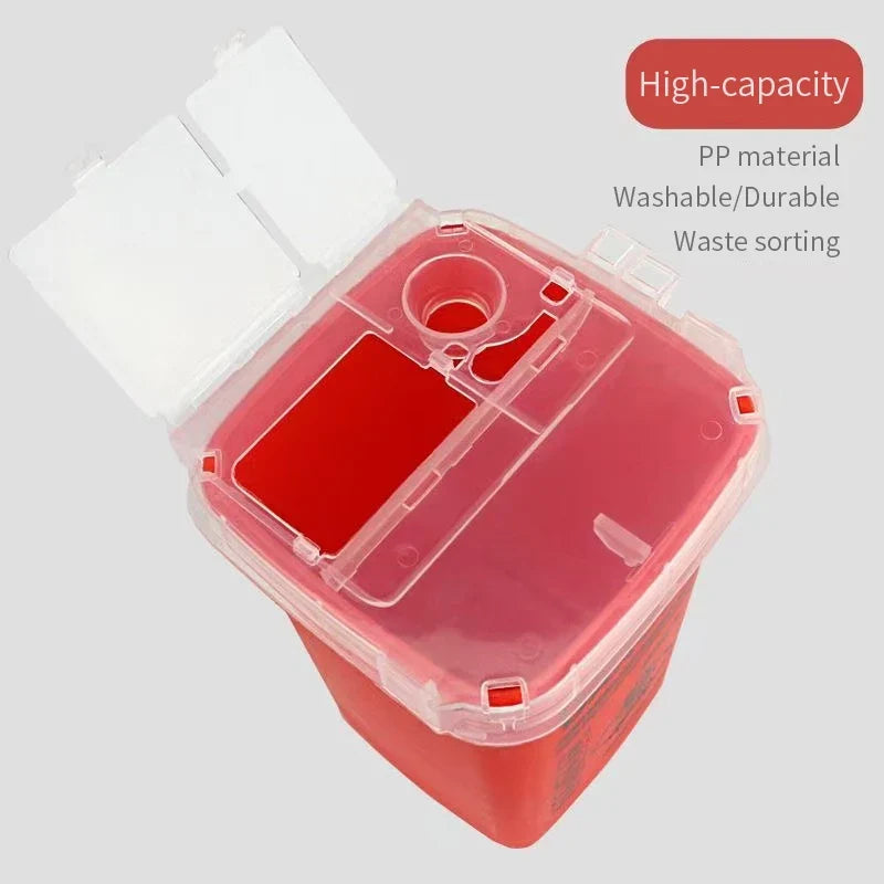 Razor Blade Disposal Case | Barber Sharps Recycling Bin Blade Disposal Case Qme