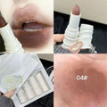 Matte Nude Brown Lip Stain – Waterproof Long-Lasting Lipstick Matte Lip Stain Qme 04