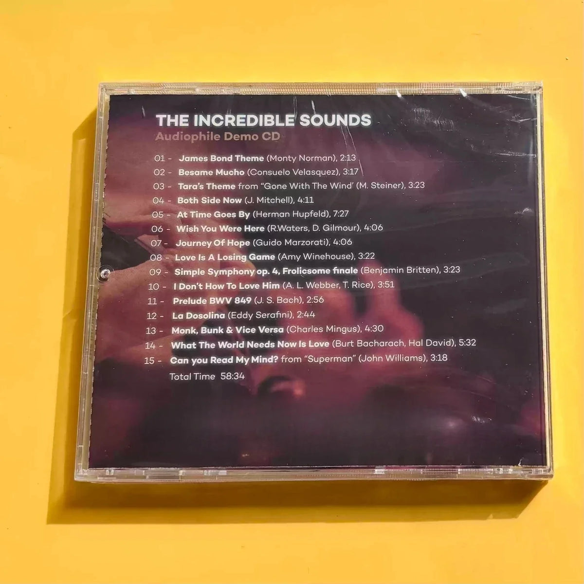 Italian Audiophile Demo CD – Hi-Fi Tube Amplifier Sound Test Audiophile Demo CD Qme