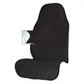 Universal Car Seat Cover Sports Towel Pad – Beach & Gym Car Seat Cover Pad Qme Other black Four Seasons