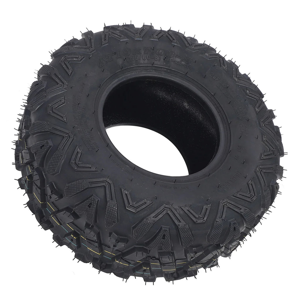 19x7-8 ATV Tire 6 Ply Rubber Replacement | 19x7x8 ATV Replacement Tire Qme