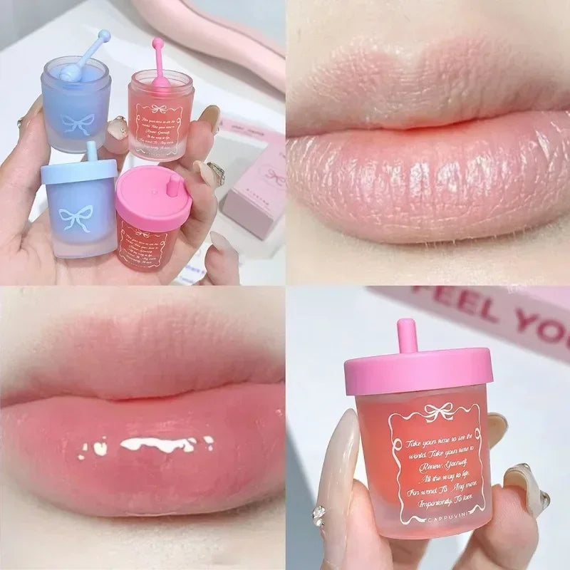 Blueberry Juice Solid Lip Mask – Moisturizing Nourishing Lip Balm Solid Lip Mask Qme