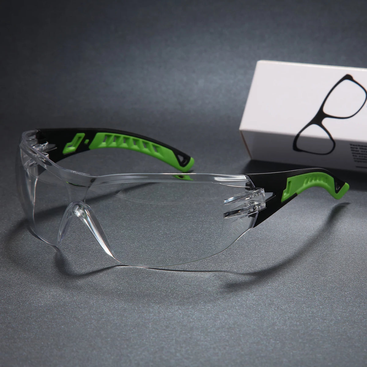 VOPHA Safety Goggles – Windproof Anti-Fog UV Eye Protection Safety Riding Goggles Qst