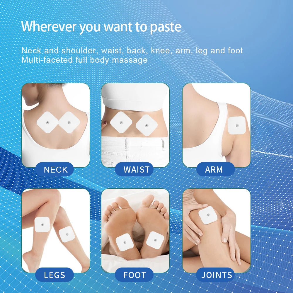 TENS Electrode Pads Self-Adhesive Gel Replacement – 10 to 100 Pcs Electrode Pads Qst