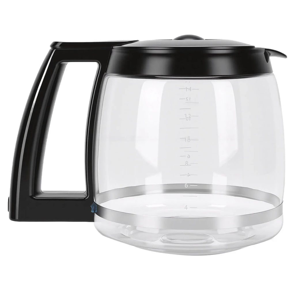 Glass Coffee Carafe Heat-Resistant Handle | Easy Clean Coffee Carafe Qme