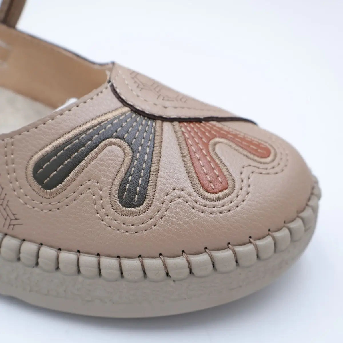 Women's Vintage Embroidered Mary Jane Flats – Non-Slip Canvas Mary Jane Flats Qst
