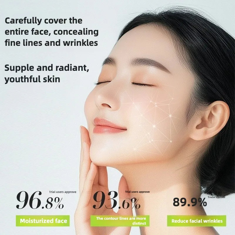 Seaweed Sponge Freeze-Dried Powder Green Mask Kit – Pore Cleanse Face Mask Kit Qst